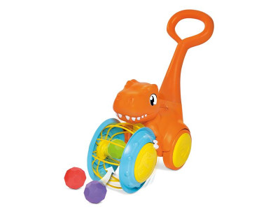 Каталка Toomies Jurassic World Динозавр із кульками (E73254C) Каталка Toomies Jurassic World Динозавр із кульками (E73254C)