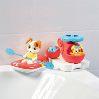 Іграшки для ванної Toomies Човен і гелікоптер (E73307) Іграшки для ванної Toomies Човен і гелікоптер (E73307)