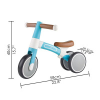 Біговел Hape Перша поїздка триколісний 7" блакитний (E8652)