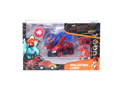 Машинка-трансформер Screechers Wild! S4 L3S Вайлдфаер Лаен преміум (EU685302S)