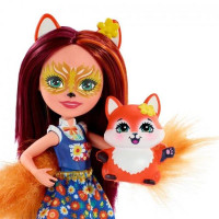 Лялька Enchantimals Лисиця Фелісіті 15 см з улюбленцем (FXM71)
