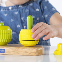 Пірамідка Guidecraft Manipulatives Фрукти (G6732) Пірамідка Guidecraft Manipulatives Фрукти (G6732)