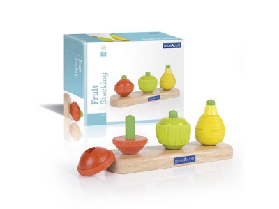 Пірамідка Guidecraft Manipulatives Фрукти (G6732) Пірамідка Guidecraft Manipulatives Фрукти (G6732)