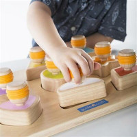 Рамка-вкладиш Guidecraft Manipulatives Форми з ручками (G6742) Рамка-вкладиш Guidecraft Manipulatives Форми з ручками (G6742)