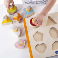 Рамка-вкладиш Guidecraft Manipulatives Форми з ручками (G6742) Рамка-вкладиш Guidecraft Manipulatives Форми з ручками (G6742)