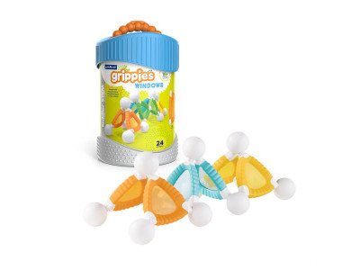 Магнітний конструктор Guidecraft Grippies Windows, 24 деталі (G8316)