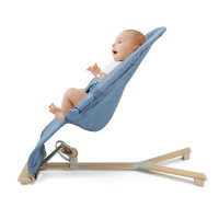 Шезлонг-гойдалка Kinderkraft Mimi блакитно-сірий (KBMIMI00GRY0000) Шезлонг-гойдалка Kinderkraft Mimi блакитно-сірий (KBMIMI00GRY0000)