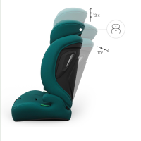 Автокрісло Kinderkraft Comfort Up 2 Plus i-Size зелений (KCCOUP02GREPL00)