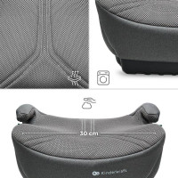 Автокрісло-бустер Kinderkraft i-Boost 2 Pro Gray (KCIBOO02GRYPR00)