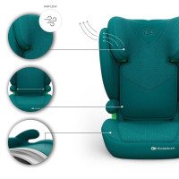 Автокрісло Kinderkraft Junior Fix 2 Plus i-Size Green (KCJUFI20GREPL0N)