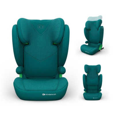 Автокрісло Kinderkraft Junior Fix 2 Plus i-Size Green (KCJUFI20GREPL0N)