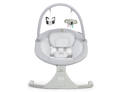 Крісло-гойдалка Kinderkraft Luli сірий (KKBLULIGRY0000) Крісло-гойдалка Kinderkraft Luli сірий (KKBLULIGRY0000)