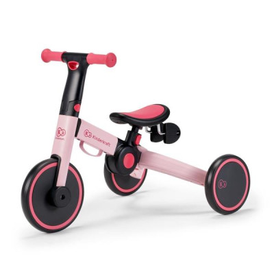 Триколісний велосипед 3 в 1 Kinderkraft 4TRIKE Candy Pink (KR4TRI00PNK0000)