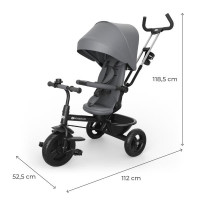 Триколісний велосипед Kinderkraft Aston 2 Plus Grey (KRASTO02GRYPL00) Триколісний велосипед Kinderkraft Aston 2 Plus Grey (KRASTO02GRYPL00)