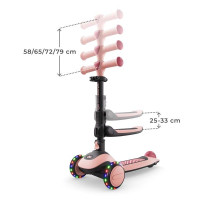 Самокат Kinderkraft Halley 2 Rose Pink (KRHALL02PNK0000)