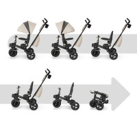 Триколісний велосипед Kinderkraft Spinstep 2 Plus Beige (KRSPST02BEGPL00) Триколісний велосипед Kinderkraft Spinstep 2 Plus Beige (KRSPST02BEGPL00)