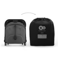 Прогулянкова коляска Kinderkraft Nebo Platinum Grey Beige (KSNEBO00GRY0000)