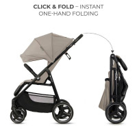 Прогулянкова коляска Kinderkraft Trig 3 Stone Beige (KSTRIG03BEG0000)