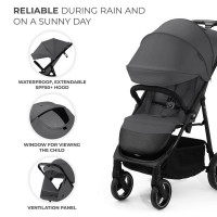 Прогулянкова коляска Kinderkraft Trig 3 Granite Grey (KSTRIG03GRY0000)