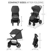 Прогулянкова коляска Kinderkraft Trig 3 Granite Grey (KSTRIG03GRY0000)