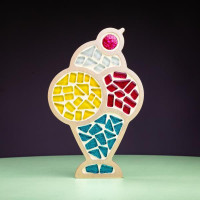 Набір для скляної мозаїки Mosaaro Морозиво (MA1003) Набір для скляної мозаїки Mosaaro Морозиво (MA1003)