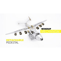 Колекційна модель Metal Time Ukrainian Dream Exclusive Edition Ан-225 Мрія зібрана двокольорова (MT001EE/READY) Колекційна модель Metal Time Ukrainian Dream Exclusive Edition Ан-225 Мрія зібрана двокольорова (MT001EE/READY)
