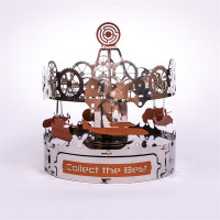 Колекційна модель-конструктор Metal Time Riding the Best Карусель механічна (MT042)