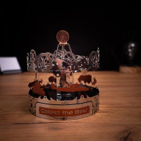 Колекційна модель-конструктор Metal Time Riding the Best Карусель механічна (MT042)