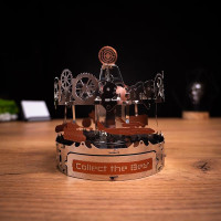 Колекційна модель-конструктор Metal Time Riding the Best Карусель механічна (MT042)