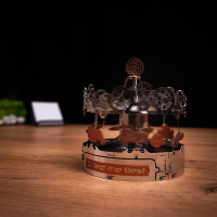 Колекційна модель-конструктор Metal Time Riding the Best Карусель механічна (MT042)