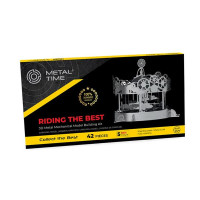 Колекційна модель-конструктор Metal Time Riding the Best Карусель механічна (MT042)