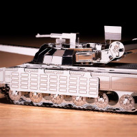 Колекційна модель-конструктор Metal Time Bulat український танк T-64 Булат (MT059)