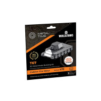 Колекційна модель-конструктор Metal Time World of Tanks танк T67 (MT066)