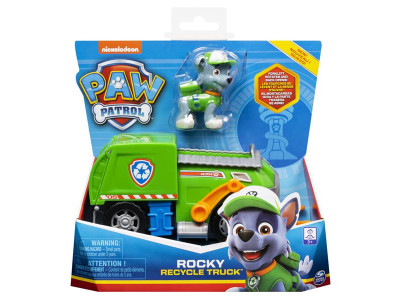 Ігровий набір Paw Patrol Сміттєвоз із водієм Рокі (SM16775/9948)