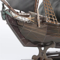 3D пазл CubicFun Корабель Помста Королеви Анни (T4005h)