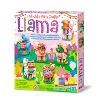 Набір для створення магнітів із гіпсу 4M Лами (00-04754)