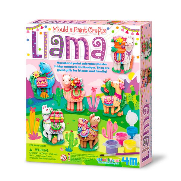 Набір для створення магнітів із гіпсу 4M Лами (00-04754)