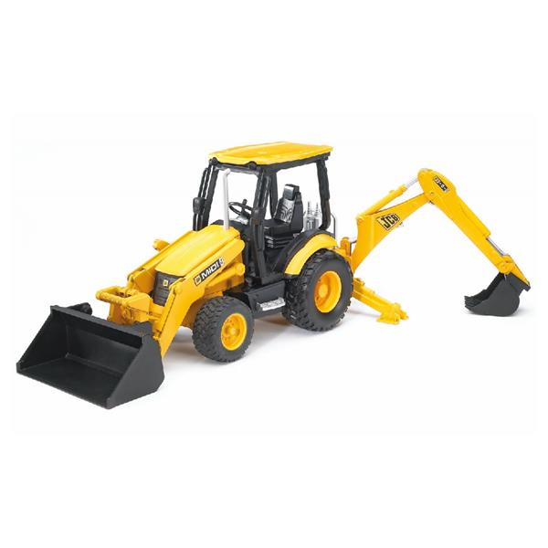 Модель Bruder Дорожній навантажувач з екскаватором JCB MIDI CX 1:16 (02427) Модель Bruder Дорожній навантажувач з екскаватором JCB MIDI CX 1:16 (02427)
