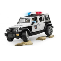 Автомодель Bruder Поліцейський автомобіль Jeep Wrangler Unlimited Rubicon з фігуркою, світло, звуки 1:16 (02526) Автомодель Bruder Поліцейський автомобіль Jeep Wrangler Unlimited Rubicon з фігуркою, світло, звуки 1:16 (02526)