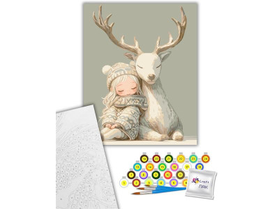 Картина за номерами ArtCraft Поруч з другом 40х50 см (10152-AC)