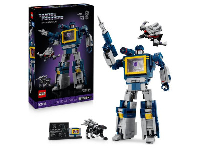 Конструктор LEGO Icons Transformers: Саундвейв (10358)