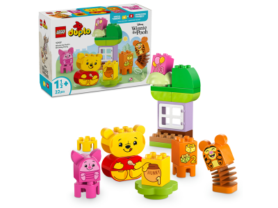 Конструктор LEGO DUPLO Disney День народження Вінні Пуха 22 деталі (10457)