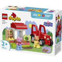 Конструктор LEGO® DUPLO® Пеппа Трактор і ринок 18 Деталей (10468) Конструктор LEGO® DUPLO® Пеппа Трактор і ринок 18 Деталей (10468)