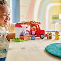 Конструктор LEGO® DUPLO® Пеппа Трактор і ринок 18 Деталей (10468) Конструктор LEGO® DUPLO® Пеппа Трактор і ринок 18 Деталей (10468)