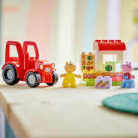 Конструктор LEGO® DUPLO® Пеппа Трактор і ринок 18 Деталей (10468) Конструктор LEGO® DUPLO® Пеппа Трактор і ринок 18 Деталей (10468)