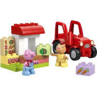 Конструктор LEGO® DUPLO® Пеппа Трактор і ринок 18 Деталей (10468) Конструктор LEGO® DUPLO® Пеппа Трактор і ринок 18 Деталей (10468)