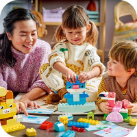 Конструктор LEGO® DUPLO® Гра з побудови тварин Навчальна іграшка, 94 деталі (10472)
