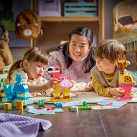 Конструктор LEGO® DUPLO® Гра з побудови тварин Навчальна іграшка, 94 деталі (10472)