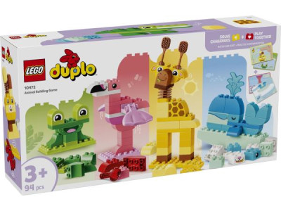 Конструктор LEGO® DUPLO® Гра з побудови тварин Навчальна іграшка, 94 деталі (10472)
