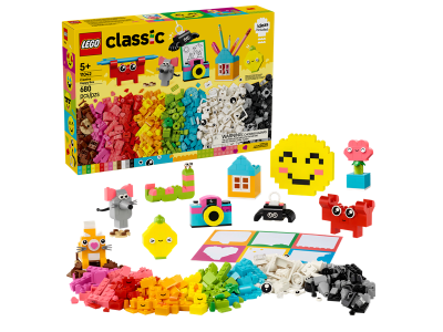 Конструктор LEGO Classic Щасливий творчий набір 680 деталей (11042)